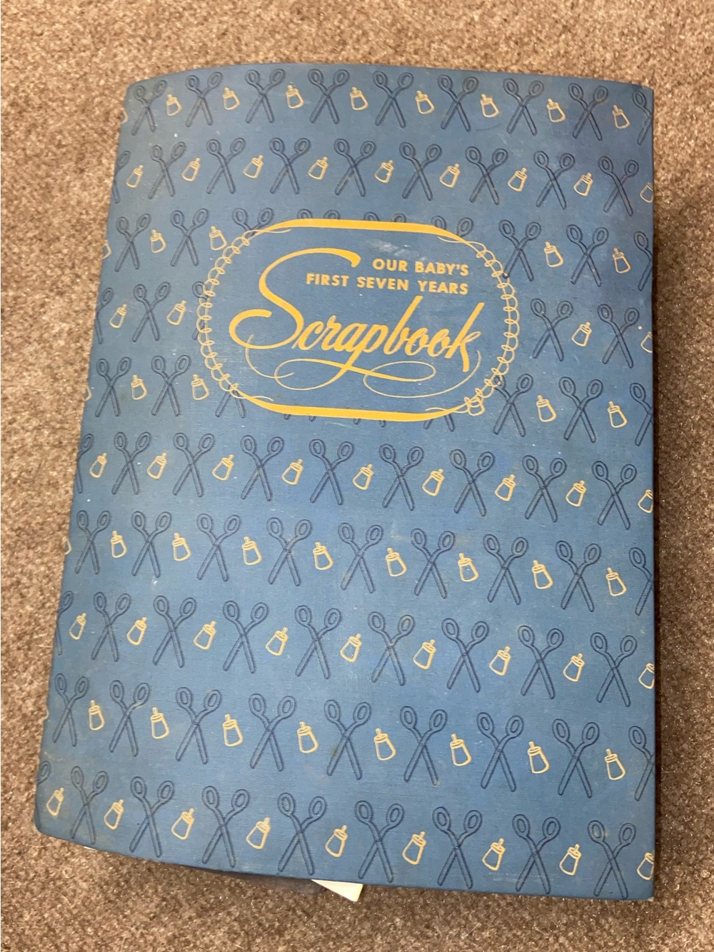 Vintage scrap book